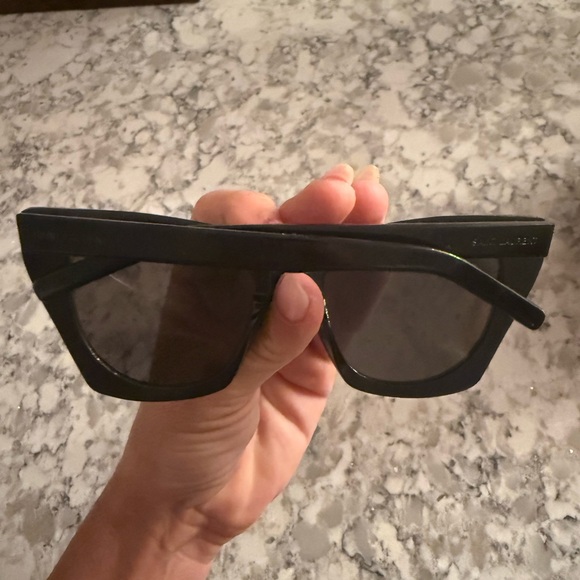 Saint Laurent Black Sunglasses - Picture 3 of 7